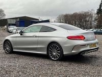 Used Mercedes C250 AMG Line Premium 204 HP (150 kW) 2018 Silver Coupe