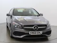 Used Mercedes CLA180 AMG line 2018 Grey Coupe