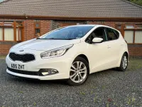 Used Kia Ceed 133 HP (97 kW) 2015 White Hatchback