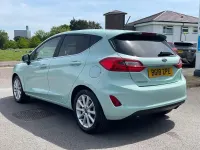 Used Ford Fiesta Titanium 125 HP (91 kW) 2018 Green Hatchback