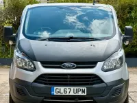 Used Ford Transit Custom 130 HP (95 kW) 2018 Silver Van