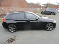 Used BMW 116 Sport Line 2016 Black Hatchback