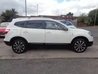Used Nissan Qashqai +2 N-TEC 117 HP (86 kW) 2013 White SUV