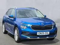 Used Skoda Kamiq SE L 150 HP (110 kW) 2025 Race blue metallic SUV