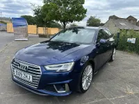Used Audi A4 S-Line 190 HP (139 kW) 2019 Blue Estate