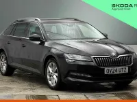 Used Skoda Superb SE Technology 110 HP (80 kW) 2024 Black magic pearl effect Estate