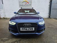 Used Audi A4 S-Line 150 HP (110 kW) 2014 Blue Estate
