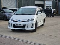 Used Toyota Estima Hybrid 2012 White MPV