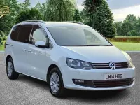 Used VW Sharan SE 150 HP (110 kW) 2014 White MPV