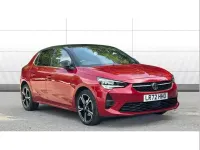 Used Vauxhall Corsa Ultimate 131 HP (96 kW) 2022 Red Hatchback