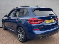 Used BMW X3 M Sport 187 HP (137 kW) 2018 Blue SUV