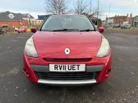 Used Renault Clio Dynamique 88 HP (64 kW) 2011 Red Hatchback