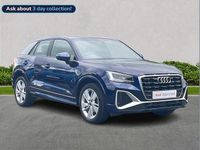 Begagnad Audi Q2 S-Line 147 HK (108 kW) 2023 Blå SUV