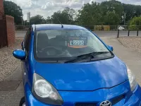 Used Toyota Aygo 2009 Blue Hatchback