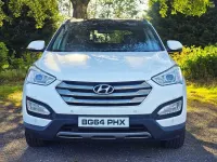 Used Hyundai Santa Fe Premium SE 197 HP (144 kW) 2014 White SUV