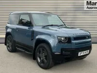 Used Land Rover Defender HSE Dynamic 249 HP (183 kW) 2025 Tasman blue metallic SUV