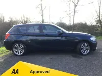 Used BMW 116 Sport Line 116 HP (85 kW) 2016 Blue Hatchback