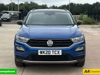 Used VW T-Roc Design 150 HP (110 kW) 2020 Blue SUV