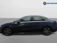 Used Mercedes A250 AMG line 224 HP (164 kW) 2020 Blue Sedan