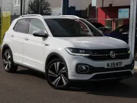 Used VW T-Cross R-line 115 HP (84 kW) 2019 White SUV