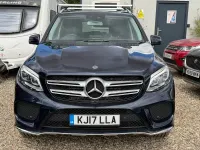 Used Mercedes GLE350 AMG line 254 HP (186 kW) 2017 Blue SUV