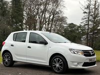 Used Dacia Sandero Ambiance 2015 White Hatchback