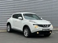 Used Nissan Juke Tekna 110 HP (80 kW) 2012 White SUV
