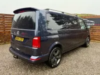Begagnad VW Transporter Highline 2018 Blå Van