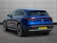 Usado Mercedes EQC400 AMG Line Premium 300 kW (408 HP) 2021 Azul SUV