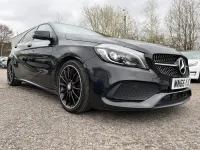 Used Mercedes A200 AMG Line Premium Plus 136 HP (100 kW) 2017 Black Hatchback