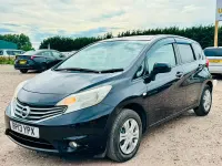 Used Nissan Note Acenta 98 HP (72 kW) 2013 Black Hatchback