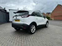 Used Vauxhall Crossland X 81 HP (59 kW) 2018 White SUV