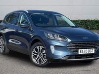 Usado Ford Kuga Titanium 120 HP (88 kW) 2020 Azul SUV