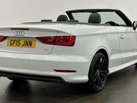 used Audi A3 Cabriolet 3 2.0 TDI S LINE 2d 148 BHP Technology Pack / Nappa Leather 63670 Miles Convertible