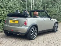 Used Mini Cooper Cabriolet 2007 Sparklingsilver metallic Cabriolet