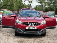 Used Nissan Qashqai N-TEC 117 HP (86 kW) 2011 Red SUV