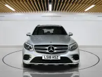 Second-hand Mercedes GLC220 AMG line 170 CP (125 kW) 2018 Argintiu SUV