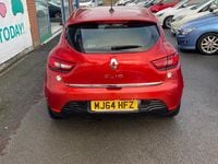 Used Renault Clio IV Dynamique 75 HP (55 kW) 2014 Red Hatchback