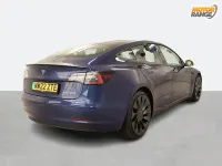 Used Tesla Model 3 Performance 461 kW (627 HP) 2022 Blue Sedan