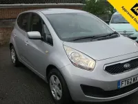 Used Kia Venga Air 89 HP (65 kW) 2013 Silver Hatchback