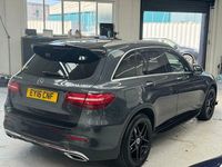 Begagnad Mercedes GLC220 AMG Line Premium 2016 Grå Kombi
