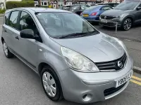 Used Nissan Note Visia 110 HP (80 kW) 2009 Silver Hatchback