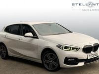 Used BMW 118 Sport Line 136 HP (100 kW) 2021 White Hatchback