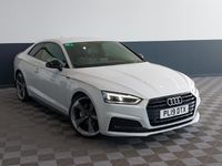 Used Audi A5 Black Edition 190 HP (139 kW) 2019 White Coupe