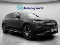 Used Mercedes EQC400 AMG line 300 kW (408 HP) 2022 Black SUV