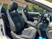 Used Mercedes C220 AMG Line Premium Plus 2018 White Cabriolet