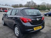 Used Vauxhall Corsa Design Edition 75 HP (55 kW) 2015 Black Hatchback