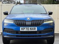 Used Skoda Karoq SportLine 190 HP (139 kW) 2020 Blue SUV