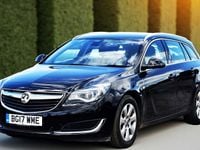 Used Vauxhall Insignia 136 HP (100 kW) 2017 Black Estate