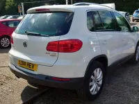 Used VW Tiguan Match 138 HP (101 kW) 2014 White SUV